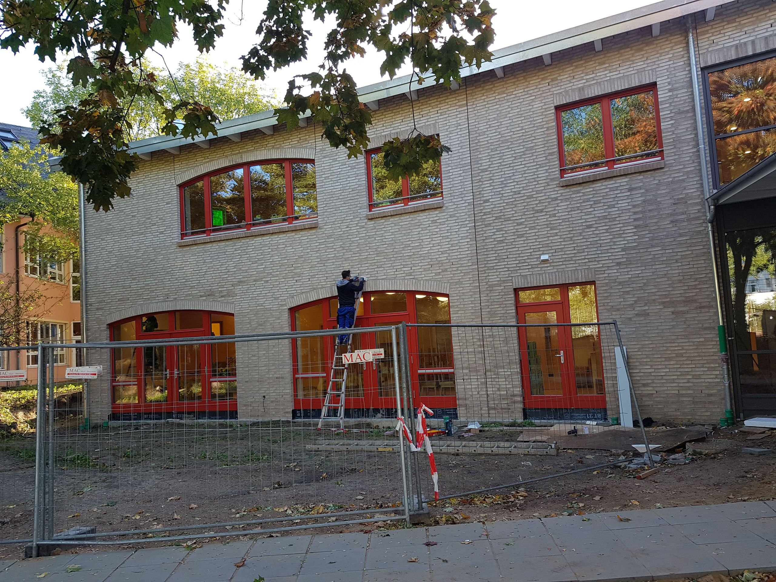 Klinkerarbeiten SChule