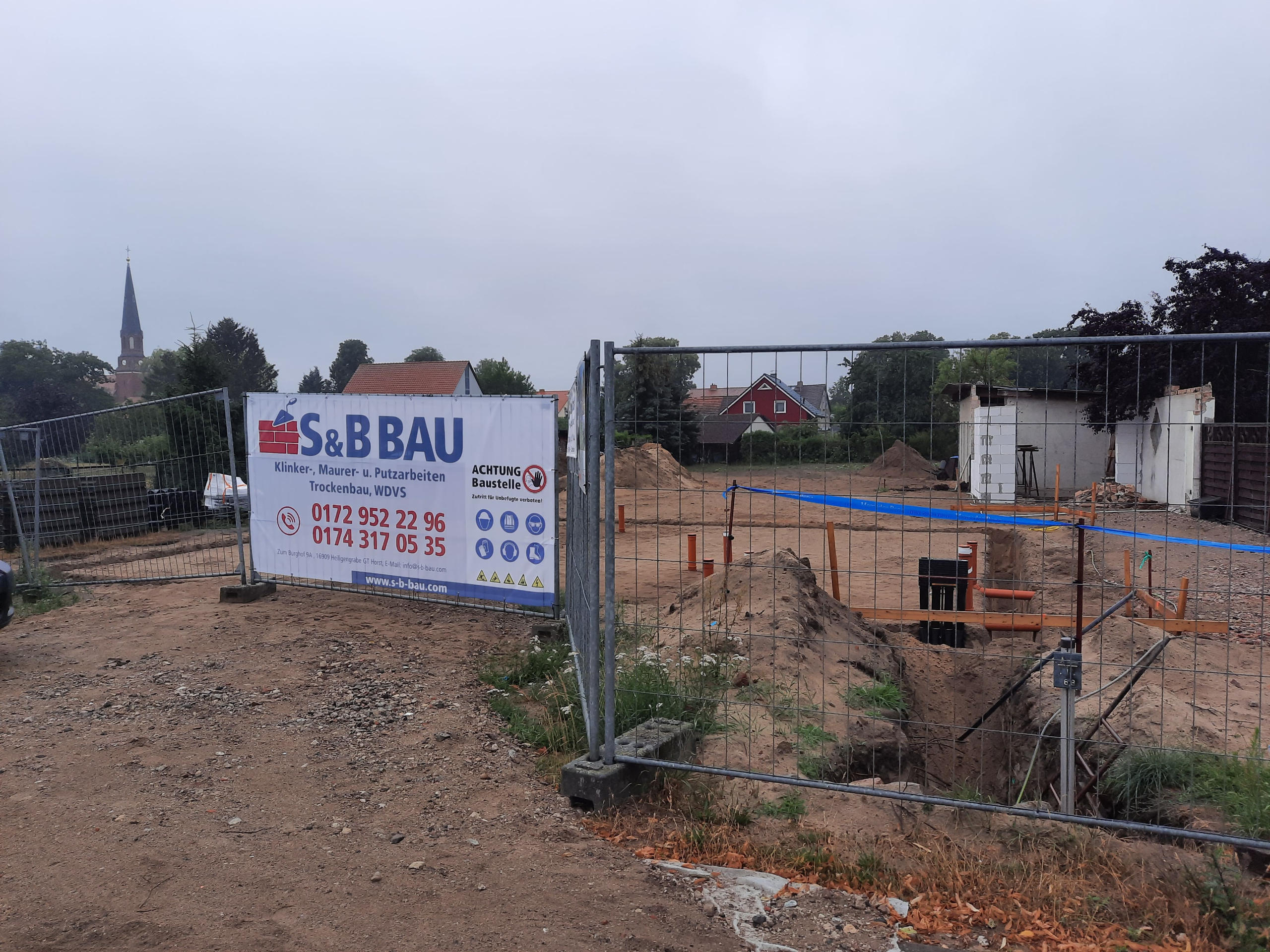 Baustelle Rohbau